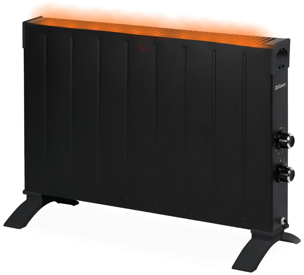 Zilan Design Konvektor Mit 2500 Watt | Überhitzungsschutz | Thermostat | 2 Leistungsstufen | Wandmontage Möglich 3 Zilan Design Konvektor Mit 2500 Watt | Überhitzungsschutz | Thermostat | 2 Leistungsstufen | Wandmontage Möglich