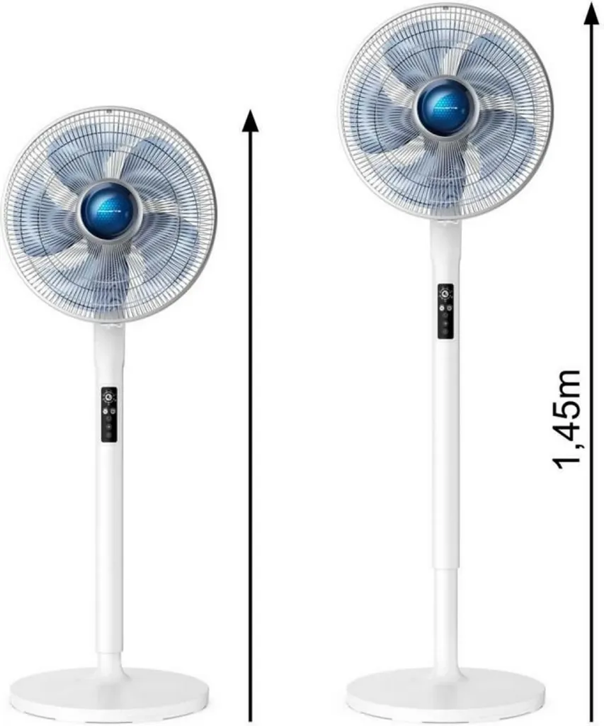 Rowenta Rowe VU5770 - Standventilator - Weiß 14 Rowenta Rowe VU5770 - Standventilator - Weiß – Bild 12