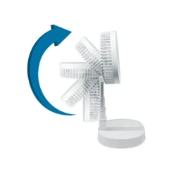 Starlyf® Foldable Fan – Wiederaufladbarer, Kabelloser Und Zusammenklappbarer Ventilator, Akkubetrieb Mit 3 Geschwindigkeiten, 2in1 - Tischventilator Und Standventilator – Aus Der TV Werbung -De'Longhi || Rowenta Verkaufsgeschäft 0577404860eaf1bdbc77db93ea02c2a4