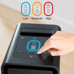 BRAUN Luftreiniger BFD104BE2 SCAN & CLEAN Raumgröße: 129 M² Dreifachfiltrierungssystem Schwarz -De'Longhi || Rowenta Verkaufsgeschäft 062febeebee04572347dd03621dfa048