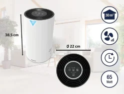 Soehnle 68094 AirFresh Clean 300 Luftreiniger Nachtmodus Timer Bis Zu 44 M² -De'Longhi || Rowenta Verkaufsgeschäft 0e30077050521561f147c5c1c7aad6f3