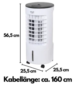 Adler Echos Aircooler 5,5 L Wassertank | 3 Modi Mit Fernbedienung -De'Longhi || Rowenta Verkaufsgeschäft 0fa2c11f235b451020605245e9ab3bf6