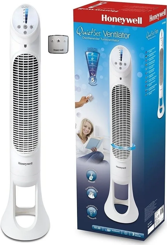 Honeywell Turmventilator HYF260E4 30W Weiß 108421 13 Honeywell Turmventilator HYF260E4 30W Weiß 108421 – Bild 11