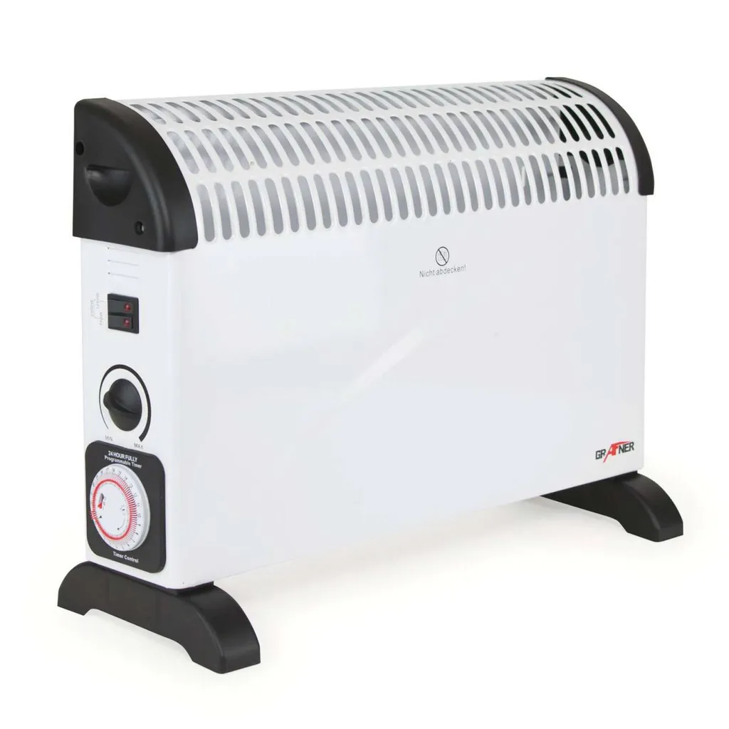 Grafner® Elektroheizung Konvektor Mobiles Heizgerät 2000W Timer Energiesparend Elektro Heizer 5 Grafner® Elektroheizung Konvektor Mobiles Heizgerät 2000W Timer Energiesparend Elektro Heizer – Bild 3