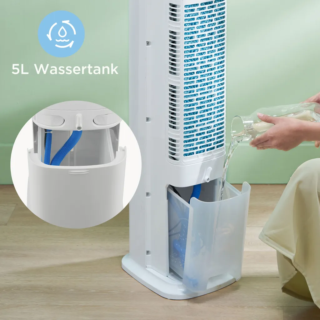 Midea Europe Luftkühler AC100-20ARB Weiss 0MB 9 Midea Europe Luftkühler AC100-20ARB Weiss 0MB – Bild 7