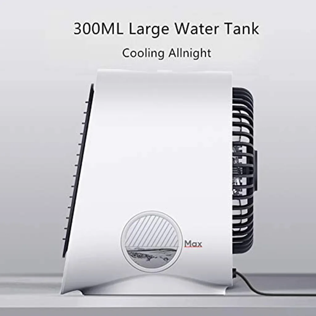 Mini Luftkühler, Tragber Mobile Klimageräte, 3 In 1 Mini Air Cooler, USB Ventilator, 3 Kühlstufen Mit LED Nachtlicht Für Zu Hause, Büro, Auto, Hotel, Garage, Camping 4 Mini Luftkühler, Tragber Mobile Klimageräte, 3 In 1 Mini Air Cooler, USB Ventilator, 3 Kühlstufen Mit LED Nachtlicht Für Zu Hause, Büro, Auto, Hotel, Garage, Camping – Bild 2