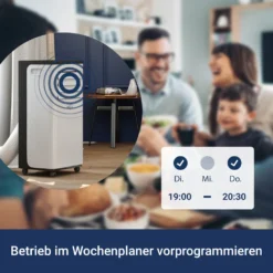 SUNTEC Mobiles Lokales Klimagerät CoolFixx 2.6 Eco R290 | Für Räume Bis 80 M3 (34 M2) | Inkl. Abluftschlauch | Kühler Und Entfeuchter Mit ökologischem Kühlmittel R290 | 9.000 BTU/h, EEK A 13 SUNTEC Mobiles Lokales Klimagerät CoolFixx 2.6 Eco R290 | Für Räume Bis 80 M3 (34 M2) | Inkl. Abluftschlauch | Kühler Und Entfeuchter Mit ökologischem Kühlmittel R290 | 9.000 BTU/h, EEK A -De'Longhi || Rowenta Verkaufsgeschäft 142dc676a0a6e87a22e893ba69fc2209