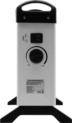 Tronitechnik KH-101 Heizgerät Konvektor Radiator Heizung Stufenlose Thermosteuerung (750W / 1.250W / 2.000W) 24 Tronitechnik KH-101 Heizgerät Konvektor Radiator Heizung Stufenlose Thermosteuerung (750W / 1.250W / 2.000W) -De'Longhi || Rowenta Verkaufsgeschäft 14fcbffd7a06947019cab14a7e7113ab