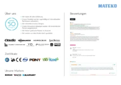 Blaupunkt Klimagerät ARRIFANA 1414L, Mobile Klimaanlage Für Zuhause, Büro Oder Wohnwagen, Wohnmobil [Energieklasse A/A+]. 14000 BTU (4 KW) -De'Longhi || Rowenta Verkaufsgeschäft 1a4182f6a607a464822bc7b565271fc7