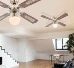 Globo Lighting VENTILATOR Metall Altmessing, Blade Turnable, Zugschalter Kette, Max. Motorleistung 50W, Optimale Raumnutzung 15m², Abkühlung, Aufheizen, Geschwindigkeitsstufen 115/185/235 RPM, ø: 1066mm, H: 415mm, Exkl. 1x E27 60W 230V -De'Longhi || Rowenta Verkaufsgeschäft 1a6ea48753a355b0a51785e87c2e74a1