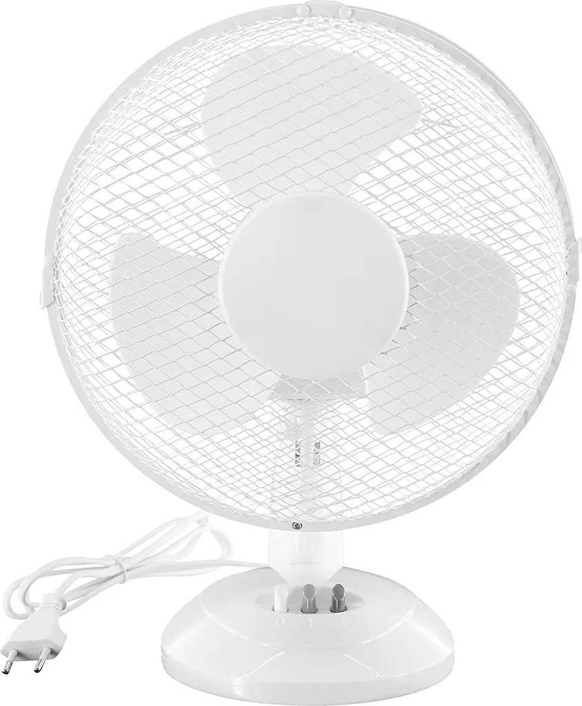Tischventilator VT 33058 We | Ventilator | Kunststoff | 30 W Leistung | Weiß 3 Tischventilator VT 33058 We | Ventilator | Kunststoff | 30 W Leistung | Weiß