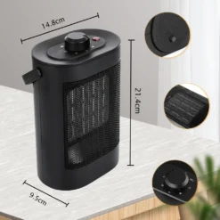 Speed Heizlüfter Energiesparend 1500W, Elektrisch Heizung Mit Drei Leistungsstufen, 120° Oszillation,Sicherheitsabschaltfunktion -De'Longhi || Rowenta Verkaufsgeschäft 20540429db3a841047650c4df1e1636e