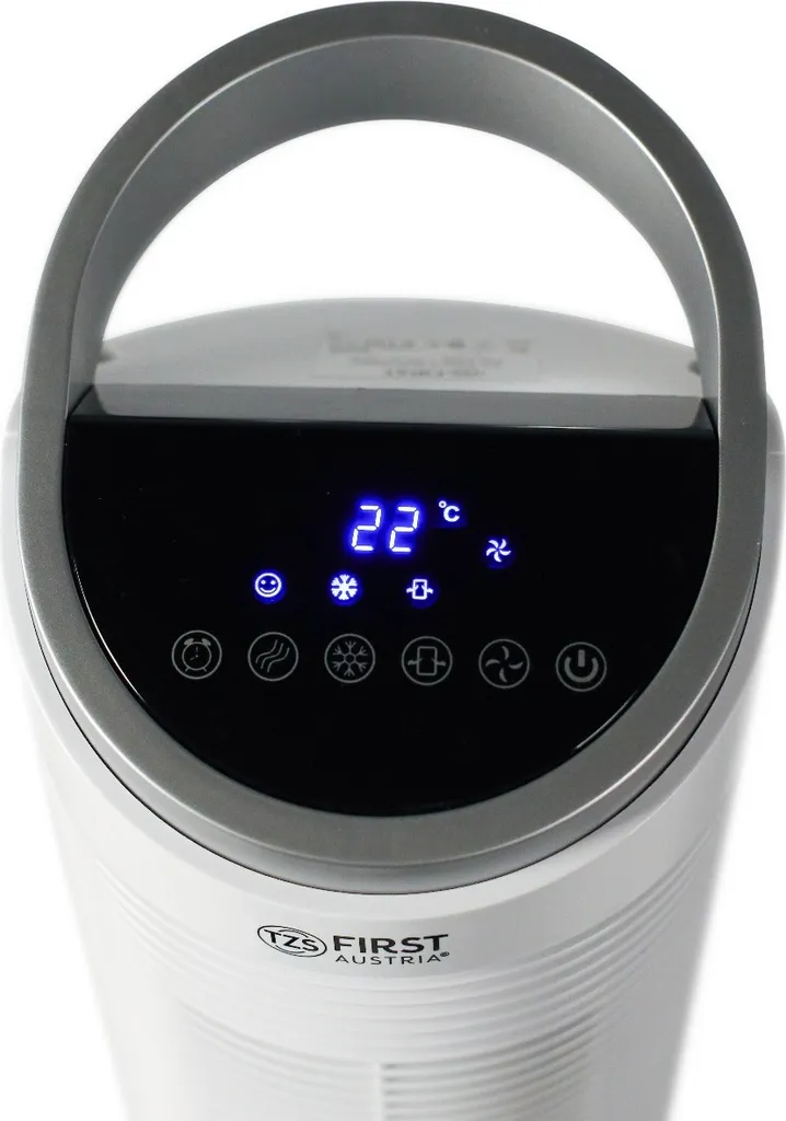 TZS First Austria FA-5560-4 Aircooler Silent Tower Lüfter Stehend - 60W - Weiß 10 TZS First Austria FA-5560-4 Aircooler Silent Tower Lüfter Stehend - 60W - Weiß – Bild 8