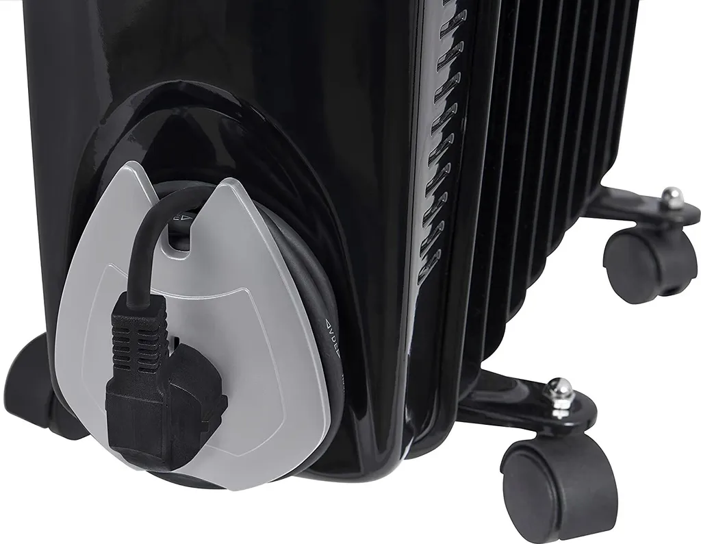 GUTFELS HR 32011 Sw, 1,45 M, Flur, Schwarz, Silber, Drehregler, 2500 W, 1000 W 4 GUTFELS HR 32011 Sw, 1,45 M, Flur, Schwarz, Silber, Drehregler, 2500 W, 1000 W – Bild 3