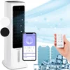 Klarstein Mobiles Klimagerät Ohne Abluftschlauch - 360° Luftkühler Mit Wasser Ventilator Luftbefeuchter Luftreiniger Funktion - App-Steuerung - 6L Wassertank - Klimaanlage Mobil Mit Fernbedienung -De'Longhi || Rowenta Verkaufsgeschäft 28d0489ba14e852784e945b2224c543f
