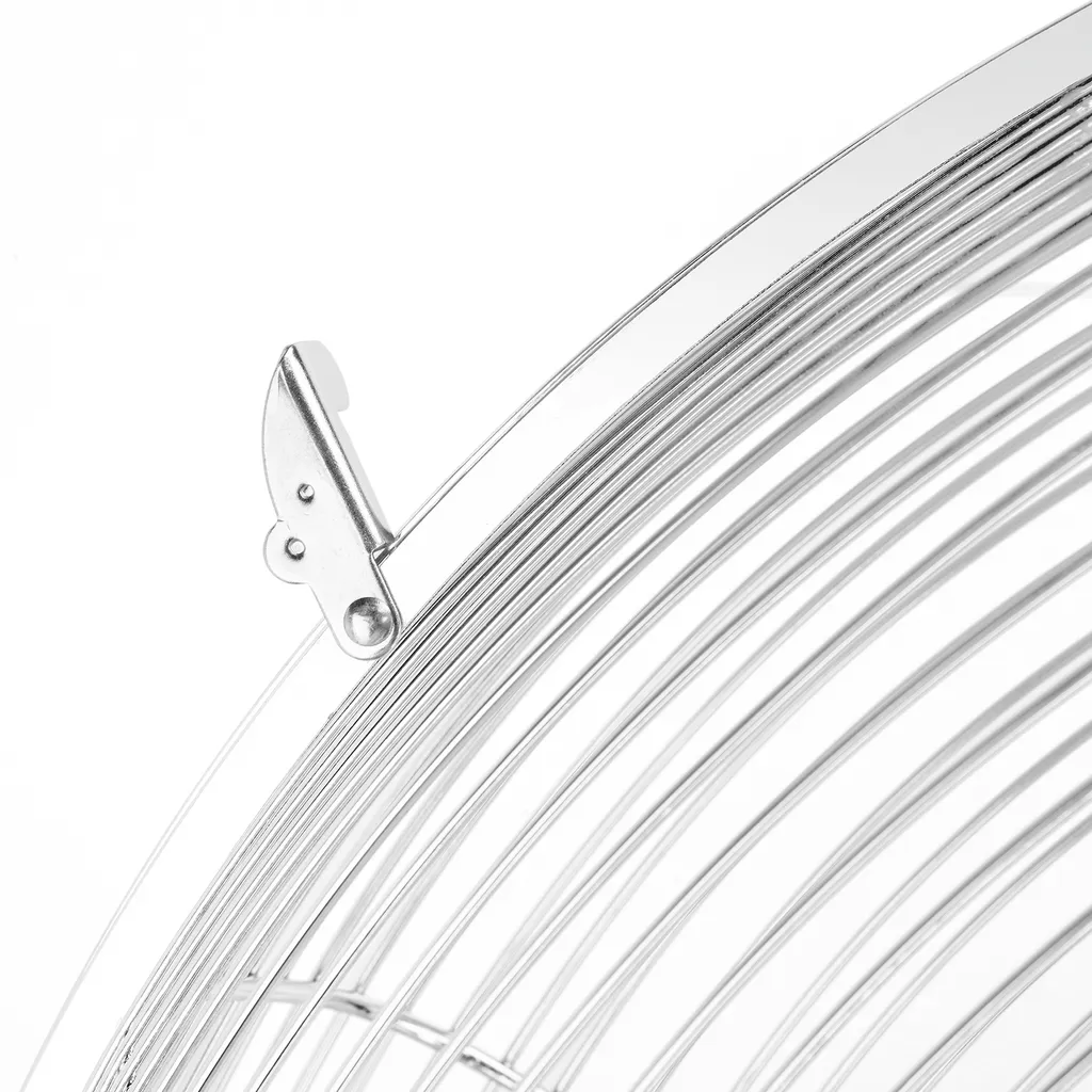 Pro Breeze 50 Cm Bodenventilator Aus Chrom, Ventilator Mit 3 Geschwindigkeitsstufen Und Verstellbaren Ventilatorkopf - Windmaschine Für Fitnessstudio Oder Werkstatt 10 Pro Breeze 50 Cm Bodenventilator Aus Chrom, Ventilator Mit 3 Geschwindigkeitsstufen Und Verstellbaren Ventilatorkopf - Windmaschine Für Fitnessstudio Oder Werkstatt – Bild 8