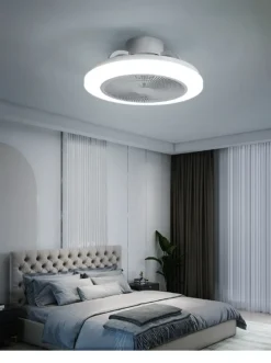 Eurotondisplay Deckenventilator Mit LED Beleuchtung D3301 Deckenlampe Ø 50cm 96W Mit Fernbedienung Lichtfarbe/Helligkeit Einstellbar Dimmbar LED Deckenleuchte Fan Light Ceiling -De'Longhi || Rowenta Verkaufsgeschäft 2cc7d011174c028ee77c90b8b3b6ce61