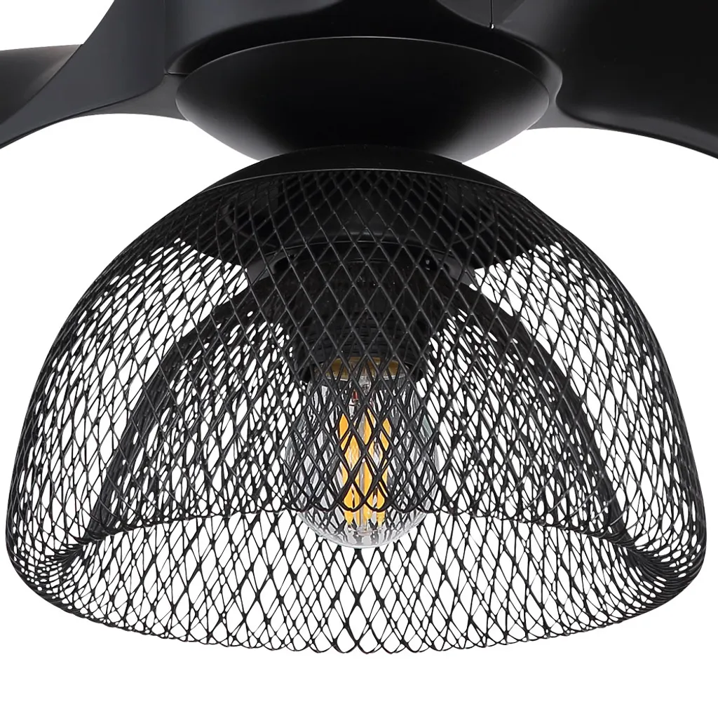 Globo Lighting JACKIE Deckenventilator Metall Schwarz Matt, 1xE27, 03560 9 Globo Lighting JACKIE Deckenventilator Metall Schwarz Matt, 1xE27, 03560 – Bild 7