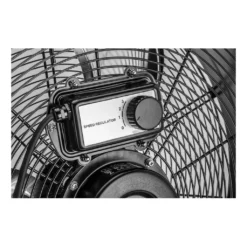 Bodenventilator 100 W | Ø 50cm | 3 Stufen| Aus Verchromten Metall | IP44 -De'Longhi || Rowenta Verkaufsgeschäft 2ff989bd7252a34031ec0bf550b1fa8e