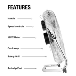 Pro Breeze 50 Cm Bodenventilator Aus Chrom, Ventilator Mit 3 Geschwindigkeitsstufen Und Verstellbaren Ventilatorkopf - Windmaschine Für Fitnessstudio Oder Werkstatt 12 Pro Breeze 50 Cm Bodenventilator Aus Chrom, Ventilator Mit 3 Geschwindigkeitsstufen Und Verstellbaren Ventilatorkopf - Windmaschine Für Fitnessstudio Oder Werkstatt -De'Longhi || Rowenta Verkaufsgeschäft 31060f4d3922d58254696fa94fd6b447