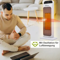 TroniTechnik Heizlüfter TT-PTC-02 Keramik Mit WIFI Und Fernbedienung 2000W -De'Longhi || Rowenta Verkaufsgeschäft 320e0e1146ce80f1d722e0e34c2a3493