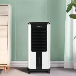 Aigostar Air Cooler, 3-in-1 Mobiles Klimagerät Ohne Abluftschlauch Mit Wasserkühlung, Luftkühler Mit Verdunstungskühlung, Ventilator, Luftbefeuchter, 7L Wassertank, Fernbedienung, 12Std Timer, 75W 18 Aigostar Air Cooler, 3-in-1 Mobiles Klimagerät Ohne Abluftschlauch Mit Wasserkühlung, Luftkühler Mit Verdunstungskühlung, Ventilator, Luftbefeuchter, 7L Wassertank, Fernbedienung, 12Std Timer, 75W -De'Longhi || Rowenta Verkaufsgeschäft 344c98f6d47450b11b13ba2ac88a07ee