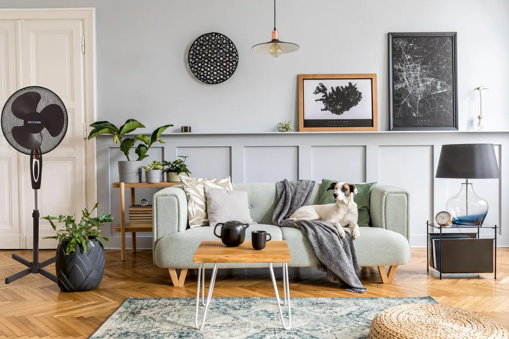 Echos Standventilator | Oszilierender Ventilator | Windmaschine | 40 Watt | 41 Cm Ø 10 Echos Standventilator | Oszilierender Ventilator | Windmaschine | 40 Watt | 41 Cm Ø – Bild 8