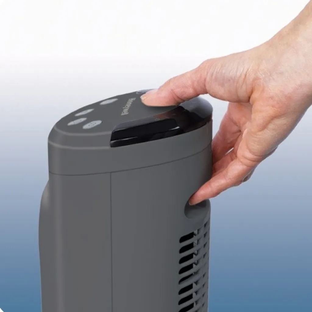 Honeywell HYF1101E4 Comfort Control Turmventilator, 55°-Oszillation, Timer, 3 Stufen, 36 Watt, Anthrazit 9 Honeywell HYF1101E4 Comfort Control Turmventilator, 55°-Oszillation, Timer, 3 Stufen, 36 Watt, Anthrazit – Bild 7