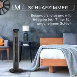 Turmventilator Mit Fernbedienung Leise 80 Cm Ventilator Timer Säulenventilator -De'Longhi || Rowenta Verkaufsgeschäft 3cf51b992c2ee8515875d0704b9632b5