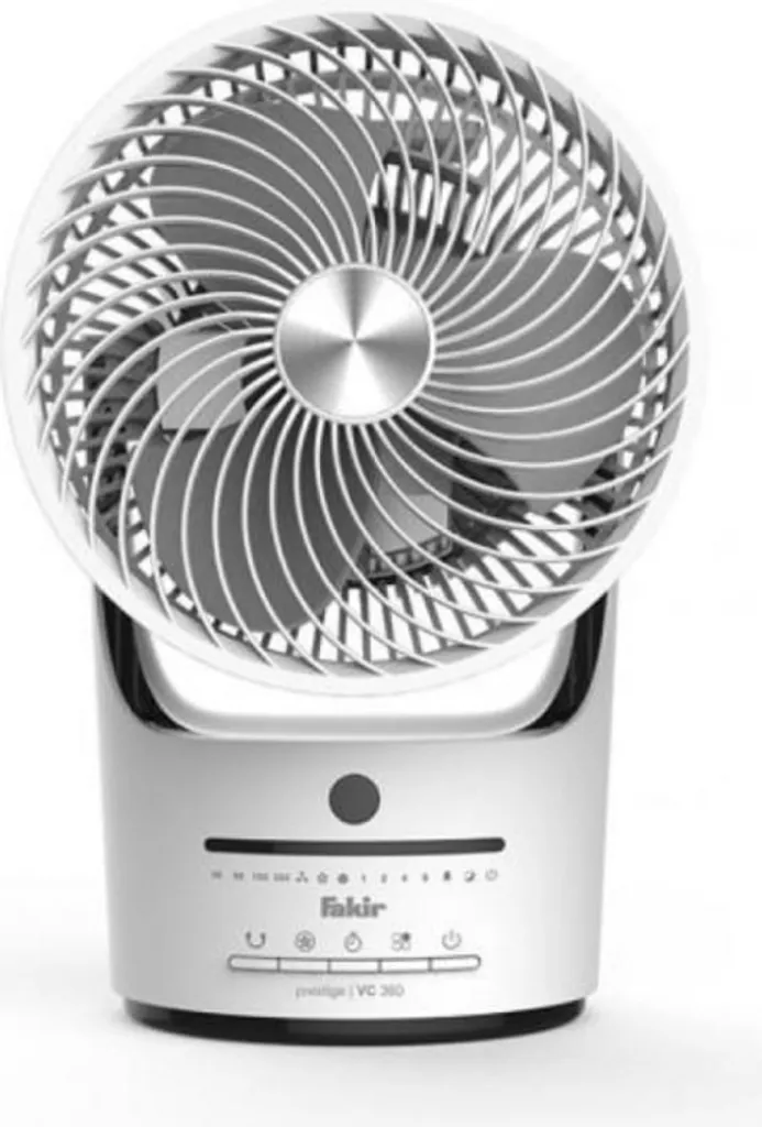 Fakir Prestige TVC 360 Tischventilator Extra Leise Mit Fernbedienung 3 Stufen 3 Fakir Prestige TVC 360 Tischventilator Extra Leise Mit Fernbedienung 3 Stufen