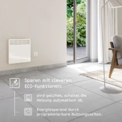 STIEBEL ELTRON Wand-Konvektor CNS 200 Trend Für Ca. 20 M², 2 KW, LC-Display, Wochentimer, Offene Fenster Erkennung, 236528 11 STIEBEL ELTRON Wand-Konvektor CNS 200 Trend Für Ca. 20 M², 2 KW, LC-Display, Wochentimer, Offene Fenster Erkennung, 236528 -De'Longhi || Rowenta Verkaufsgeschäft 3df69eb572bcefb2aec9974cbbf5ae40