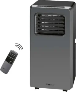 Clatronic Klimagerät CL 3672 Mit LED-Display - Farbe: Anthrazit/Silber - Funktionen: Kühlen, Entfeuchten, Gebläse - 880 W - Inkl. 1,5 M Abluftschlauch + Fensterabluft-Kit + Infrarot-Fernbedienung; 263 808 25 Clatronic Klimagerät CL 3672 Mit LED-Display - Farbe: Anthrazit/Silber - Funktionen: Kühlen, Entfeuchten, Gebläse - 880 W - Inkl. 1,5 M Abluftschlauch + Fensterabluft-Kit + Infrarot-Fernbedienung; 263 808 -De'Longhi || Rowenta Verkaufsgeschäft 3efefd5e9e3a29f1251dcc51640257e1