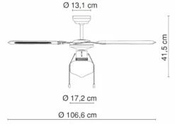 GLOBO Deckenventilator Mit LED Beleuchtung Deckenlampe 106cm 0309LED 14 GLOBO Deckenventilator Mit LED Beleuchtung Deckenlampe 106cm 0309LED -De'Longhi || Rowenta Verkaufsgeschäft 3f965a3f77e4e788ca391a8cd4ff1cad