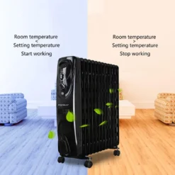 Aigostar Ölradiator Energiesparend 2500W Elektrische Heizung Mobile Ölgefüllter Elektro Heizkörper, Radiator 13 Rippen, 3 Heizstufen, Thermostat Überhitzungsschutz, Schwarz 15 Aigostar Ölradiator Energiesparend 2500W Elektrische Heizung Mobile Ölgefüllter Elektro Heizkörper, Radiator 13 Rippen, 3 Heizstufen, Thermostat Überhitzungsschutz, Schwarz -De'Longhi || Rowenta Verkaufsgeschäft 41439c0af7390efed086da33a2c26eaa