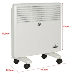 El Fuego Mobiler Heizkonvektor AY4951 1000 W -De'Longhi || Rowenta Verkaufsgeschäft 429cc55d06e16e40c4a7334cc0183361