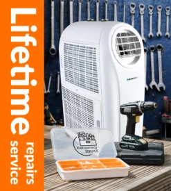 Blaupunkt Klimagerät ARRIFANA 1414L, Mobile Klimaanlage Für Zuhause, Büro Oder Wohnwagen, Wohnmobil [Energieklasse A/A+]. 14000 BTU (4 KW) -De'Longhi || Rowenta Verkaufsgeschäft 448fc7e7deff935b43766ab01c4530ac