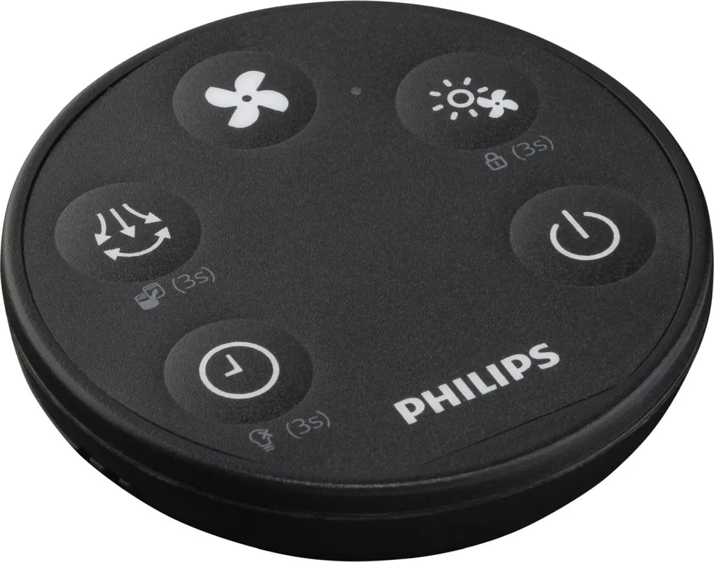 Philips Luftreiniger 3 In 1 AMF220/15 Lüfter 7,5-15-25; Heizung 1250-1500-2200 W, Geeignet Für Räume Bis 42 M², Schwarz 6 Philips Luftreiniger 3 In 1 AMF220/15 Lüfter 7,5-15-25; Heizung 1250-1500-2200 W, Geeignet Für Räume Bis 42 M², Schwarz – Bild 4