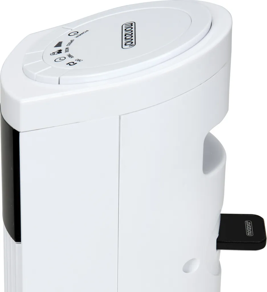 Monzana® Turmventilator Mit Fernbedienung Weiß Timer 90° Oszillationswinkel 3 Geschwindigkeitsstufen Leise Standventilator Ventilator 6 Monzana® Turmventilator Mit Fernbedienung Weiß Timer 90° Oszillationswinkel 3 Geschwindigkeitsstufen Leise Standventilator Ventilator – Bild 4