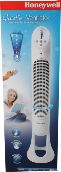 Honeywell Turmventilator HYF260E4 30W Weiß 108421 20 Honeywell Turmventilator HYF260E4 30W Weiß 108421 -De'Longhi || Rowenta Verkaufsgeschäft 47477788ac72a82ee5be253842f2ebbc