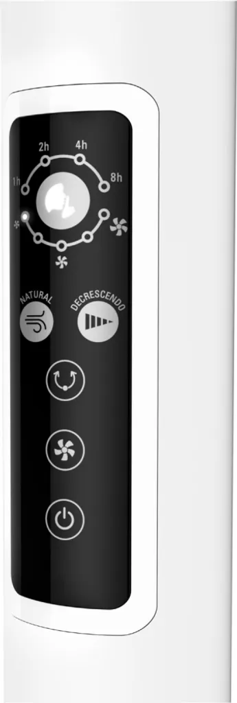 Rowenta Rowe VU5770 - Standventilator - Weiß 7 Rowenta Rowe VU5770 - Standventilator - Weiß – Bild 5