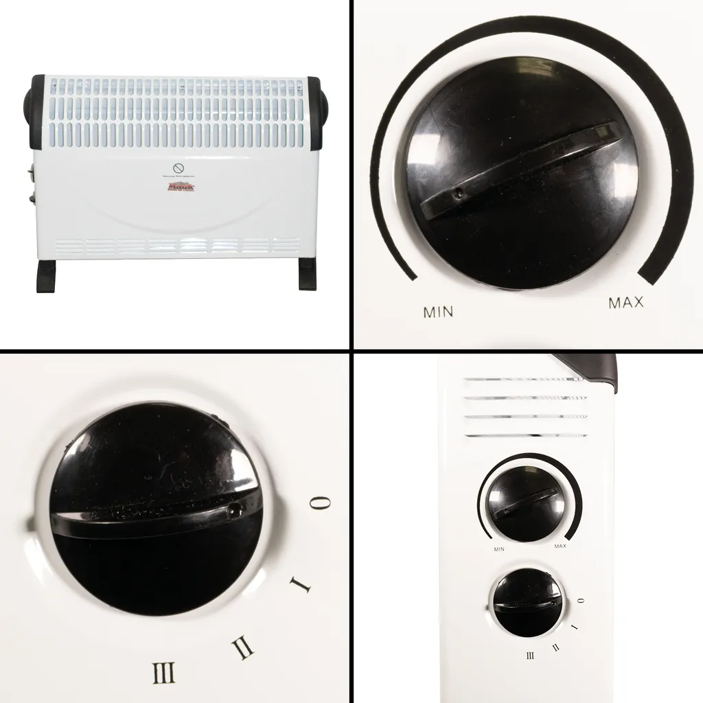 Mauk Mobile Elektroheizung Mit 3 Heizstufen, 2000 Watt 4 Mauk Mobile Elektroheizung Mit 3 Heizstufen, 2000 Watt – Bild 2