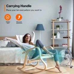 AERSON Bodenventilator 100W 40cm Windmaschine Tischventilator Ventilator Standventilator 15 AERSON Bodenventilator 100W 40cm Windmaschine Tischventilator Ventilator Standventilator -De'Longhi || Rowenta Verkaufsgeschäft 4b5f95b94eb8207332584c6ab483674e