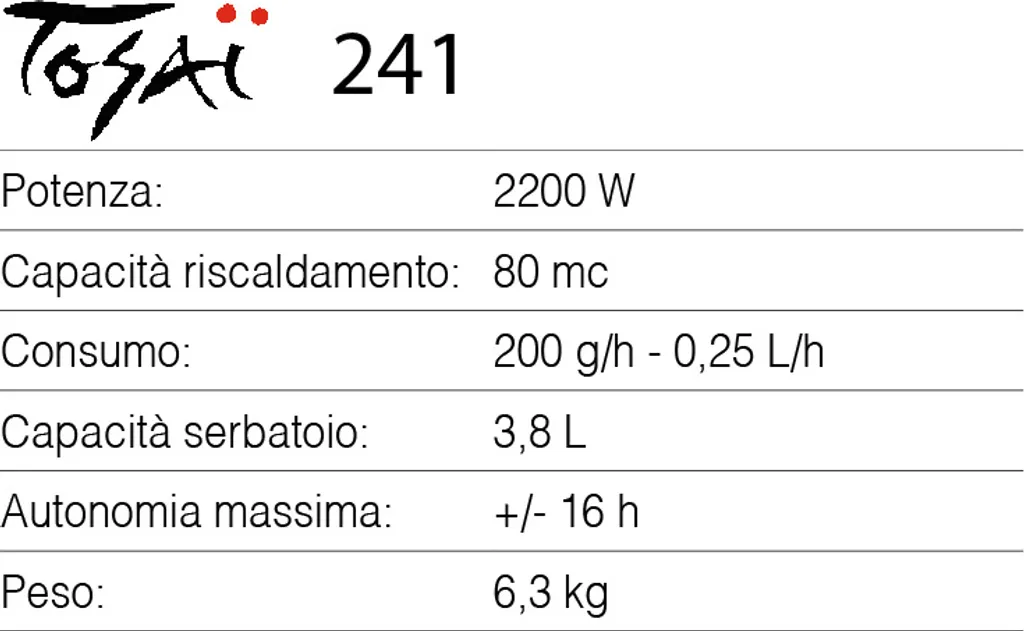 TecnoAir System - Flüssigbrennstoffkocher - WICK STOVE TOSAI 241 4 TecnoAir System - Flüssigbrennstoffkocher - WICK STOVE TOSAI 241 – Bild 2