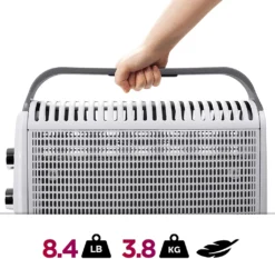 Duronic HV180 Slimline Heizung Mit Glimmer-Paneelen - 1800 W - Elektrisch - Radiator Und Konvektor - Glimmerthermik - We -De'Longhi || Rowenta Verkaufsgeschäft 4bc12603b0cea86b3fdfd6e0b2466a67