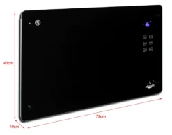 El Fuego Glaskonvektor AY4975 2000 W, Schwarz -De'Longhi || Rowenta Verkaufsgeschäft 4cbe8d93cfc4f673066cb1310c0c6e26