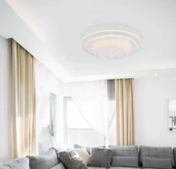 Globo Lighting ROMARIO Ventilator Metall Weiá, 1xLED, 03616 -De'Longhi || Rowenta Verkaufsgeschäft 506d47da7a0f594d88773a1d9eadf407