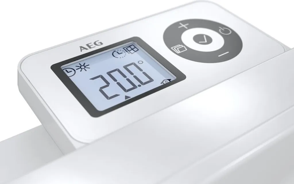 AEG Wand-Konvektor WKL 2005 Für Ca. 24 M², 2 KW, LCD, Wochentimer, Offene Fenster Erkennung, 236535 4 AEG Wand-Konvektor WKL 2005 Für Ca. 24 M², 2 KW, LCD, Wochentimer, Offene Fenster Erkennung, 236535 – Bild 2