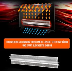 Glaskonvektor / Elektroheizung / Konvektor-Heizung - 24h-Timer - LCD-Display Touchscreen - Fernbedienung - Mobiler, Leiser, Elektrischer & Energiesparender Elektroheizkörper 2000 Watt 11 Glaskonvektor / Elektroheizung / Konvektor-Heizung - 24h-Timer - LCD-Display Touchscreen - Fernbedienung - Mobiler, Leiser, Elektrischer & Energiesparender Elektroheizkörper 2000 Watt -De'Longhi || Rowenta Verkaufsgeschäft 59a9c8417de63ccb5d70bc3dc14e65e8