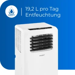 Exquisit Mobile Klimaanlage CM 30752 We | Inkl. Abluftschlauch | Mobil | Luftentfeuchtung | Kühlen | R290a Kältemitte L Weiß -De'Longhi || Rowenta Verkaufsgeschäft 5ae87d6d076858f0a67eec35c0d18c6e