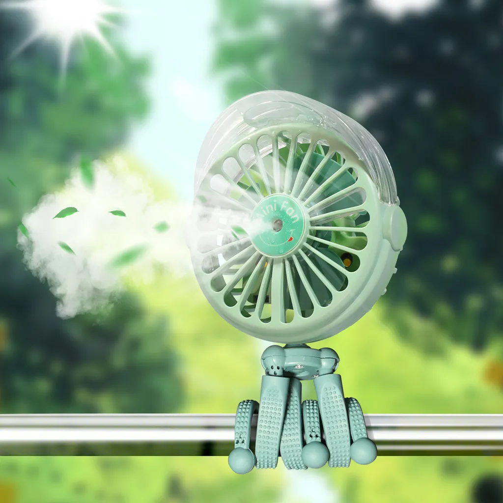 CMYBABEE USB Ventilator Handventilator Mini Fan, Ventilator Und Befeuchter 2 In 1 Design Clip Ventilator Für Kinderwagen, Zuhause & Büro 3 CMYBABEE USB Ventilator Handventilator Mini Fan, Ventilator Und Befeuchter 2 In 1 Design Clip Ventilator Für Kinderwagen, Zuhause & Büro